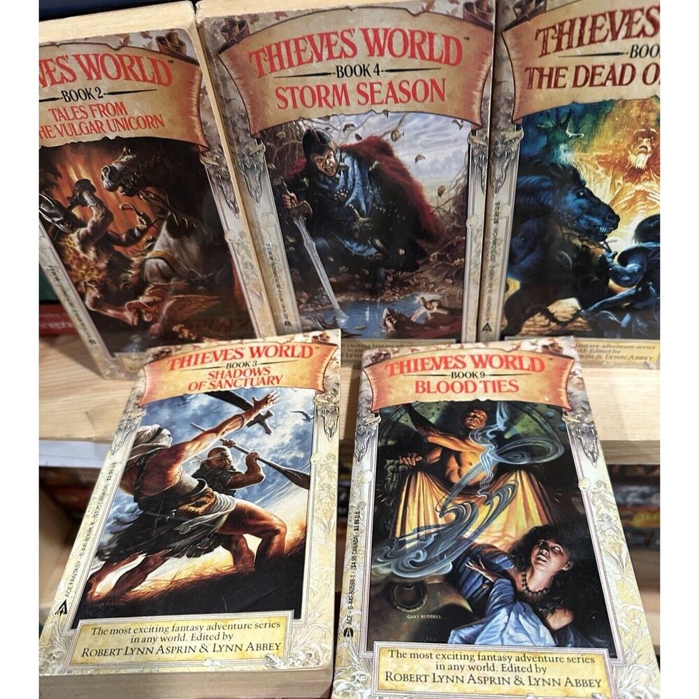 Thieves' World Fantasy Lot of 5 Paperback by Robert‎ Asprin
